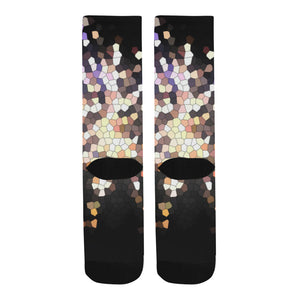 Fireworks Star Mosaic Trouser Socks (For Men)