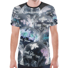 Load image into Gallery viewer, Painted Skulls Negative New All Over Print T-shirt for Men (Model T45)