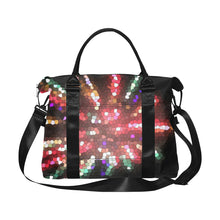 Load image into Gallery viewer, Fireworks Burst Mosaic Large Capacity Duffle Bag (Model 1715)