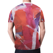 Load image into Gallery viewer, Swirls of Abstract New All Over Print T-shirt for Men (Model T45)