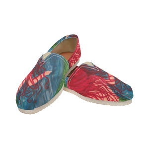 MMZ Mermaid Unisex Classic Canvas Slip-On (Model 1206)