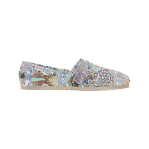 Paisley Matters Negative Unisex Classic Canvas Slip-On (Model 1206)