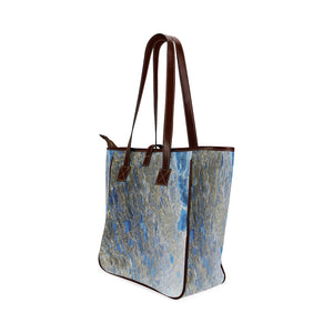 Marbled Abstract Negative Classic Tote Bag (Model 1644)