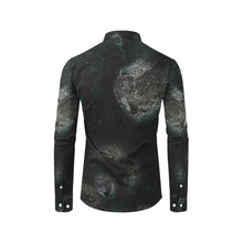 Load image into Gallery viewer, Puddle of Love Glowing Men&#39;s All Over Print Casual Dress Shirt (Model T61)