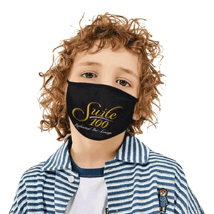 suite100black Mouth Mask in One Piece (Model M02)