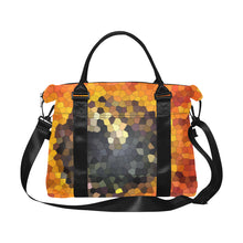 Load image into Gallery viewer, Busy Bee Sunflower Mosaic Large Capacity Duffle Bag (Model 1715)