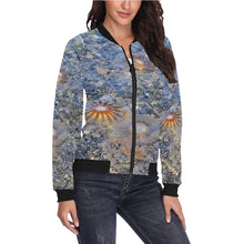 Load image into Gallery viewer, Jellyfish Blooms All Over Print Bomber Jacket for Women (Model H36)