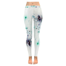 Load image into Gallery viewer, Fireworks Spray Negative Low Rise Leggings (Invisible Stitch) (Model L05)