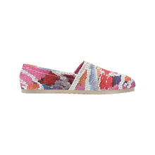 Load image into Gallery viewer, Abstract Circles Mosaic Unisex Classic Canvas Slip-On (Model 1206)