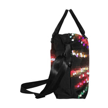 Load image into Gallery viewer, Fireworks Burst Mosaic Large Capacity Duffle Bag (Model 1715)