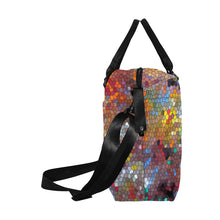 Load image into Gallery viewer, Graffiti Abstract Mosaic Large Capacity Duffle Bag (Model 1715)