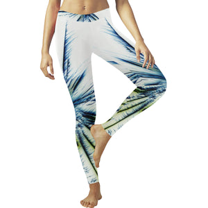 Fireworks Star Negative Low Rise Leggings (Invisible Stitch) (Model L05)