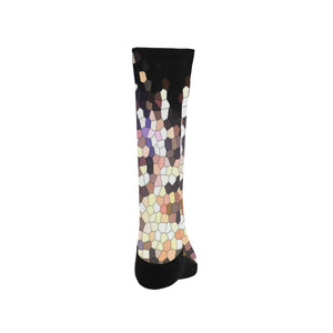 Fireworks Star Mosaic Trouser Socks (For Men)