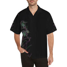 Load image into Gallery viewer, Fireweed Flower Glowing Hawaiian Shirt (Model T58)