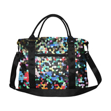 Load image into Gallery viewer, Holiday Paisley Mosaic Large Capacity Duffle Bag (Model 1715)