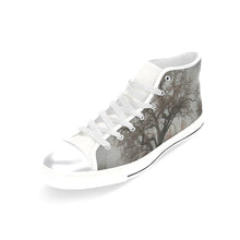 Load image into Gallery viewer, Spooky Tree Women&#39;s Classic High Top Canvas Shoes (Model 017)