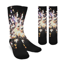 Load image into Gallery viewer, Fireworks Star Mosaic Trouser Socks (For Men)