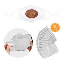 Load image into Gallery viewer, 0511-Suite100-EMBROIDERY-logo-051511-e152452720264 3D Mouth Mask with Drawstring (30 Filters Included) (Model M04) (Non-medical Products)