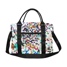 Load image into Gallery viewer, Holiday Paisley Reverse Mosaic Large Capacity Duffle Bag (Model 1715)