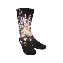 Load image into Gallery viewer, Fireworks Star Mosaic Trouser Socks (For Men)