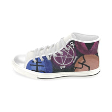 Load image into Gallery viewer, Dante&#39;s Inferno Men’s Classic High Top Canvas Shoes (Model 017)