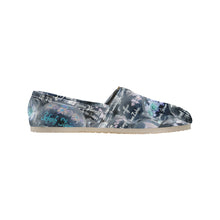 Load image into Gallery viewer, Painted Skulls Negative Unisex Classic Canvas Slip-On (Model 1206)