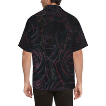 Load image into Gallery viewer, Rose Bouquet Flower Glowing Hawaiian Shirt (Model T58)