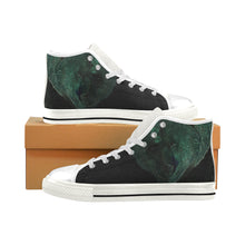 Load image into Gallery viewer, Big Bear Glowing Men’s Classic High Top Canvas Shoes (Model 017)