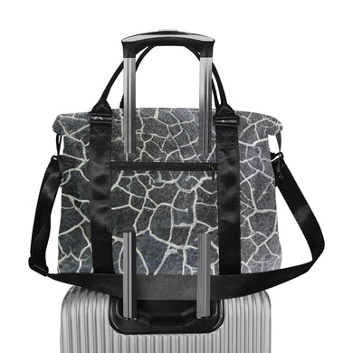 Crackle Negative Large Capacity Duffle Bag (Model 1715)