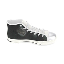 Load image into Gallery viewer, Puddle of Love Glowing Women&#39;s Classic High Top Canvas Shoes (Model 017)