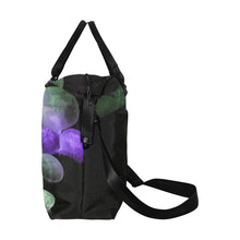 Load image into Gallery viewer, Jellyfish Green and Purple Large Capacity Duffle Bag (Model 1715)