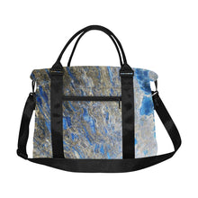 Load image into Gallery viewer, Marbled Abstract Negative Large Capacity Duffle Bag (Model 1715)