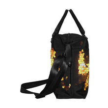 Load image into Gallery viewer, Feathery Flames Mosaic Large Capacity Duffle Bag (Model 1715)