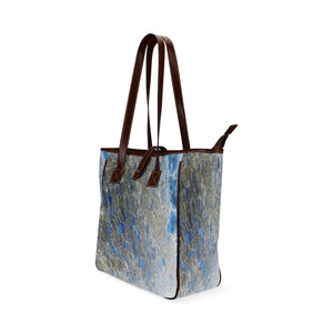 Marbled Abstract Negative Classic Tote Bag (Model 1644)