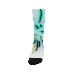 Fireworks Burst Negative Trouser Socks (For Men)