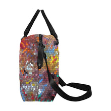 Load image into Gallery viewer, Graffiti Abstract Mosaic Large Capacity Duffle Bag (Model 1715)