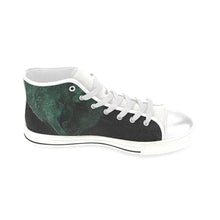 Load image into Gallery viewer, Big Bear Glowing Men’s Classic High Top Canvas Shoes (Model 017)