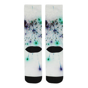 Fireworks Spray Negative Trouser Socks (For Men)