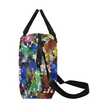 Load image into Gallery viewer, Oil Paints Mosaic Large Capacity Duffle Bag (Model 1715)