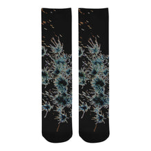 Load image into Gallery viewer, Fireworks Flowers Glowing Trouser Socks (For Men)