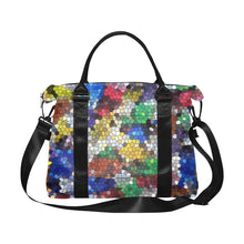 Load image into Gallery viewer, Oil Paints Mosaic Large Capacity Duffle Bag (Model 1715)