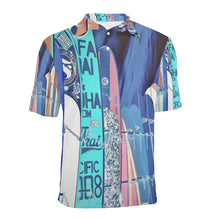 Load image into Gallery viewer, Surfboards Blue Men&#39;s All Over Print Polo Shirt (Model T55)