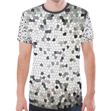 Load image into Gallery viewer, Crackle Mosaic New All Over Print T-shirt for Men (Model T45)