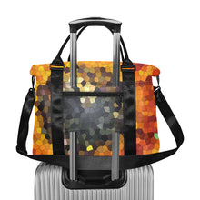 Load image into Gallery viewer, Busy Bee Sunflower Mosaic Large Capacity Duffle Bag (Model 1715)