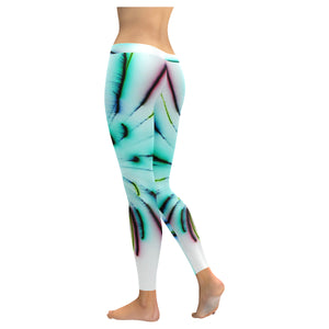 Fireworks Burst Negative Low Rise Leggings (Invisible Stitch) (Model L05)