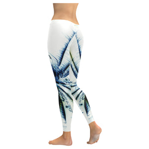 Fireworks Star Negative Low Rise Leggings (Invisible Stitch) (Model L05)