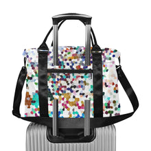 Load image into Gallery viewer, Holiday Paisley Reverse Mosaic Large Capacity Duffle Bag (Model 1715)