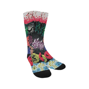 Dante's Inferno Mosaic Trouser Socks (For Men)