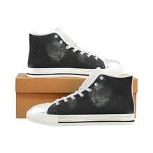 Load image into Gallery viewer, Puddle of Love Glowing Women&#39;s Classic High Top Canvas Shoes (Model 017)