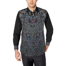 Load image into Gallery viewer, I Spy Paisley Glowing Men&#39;s All Over Print Casual Dress Shirt (Model T61)